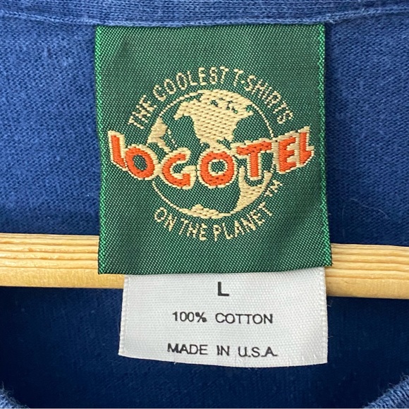 Vintage 1997 Three Stooges Curly Blue Single Stitch T Shirt Made In USA Large - Picture 7 of 9